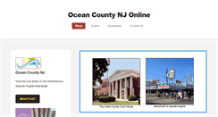 Desktop Screenshot of oceancountynjonline.com