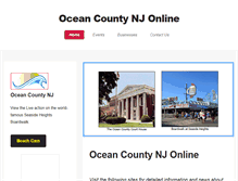 Tablet Screenshot of oceancountynjonline.com